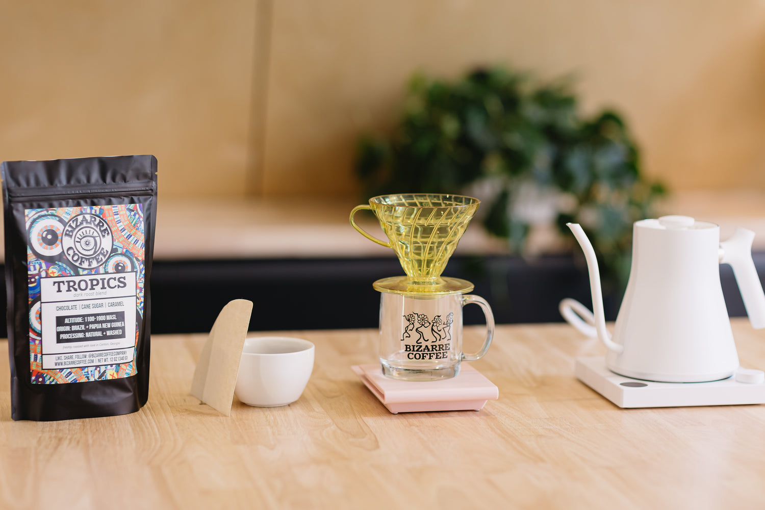 How to Brew a Pour Over Coffee with a Hario V60 Brewer | Bizarre Coffee