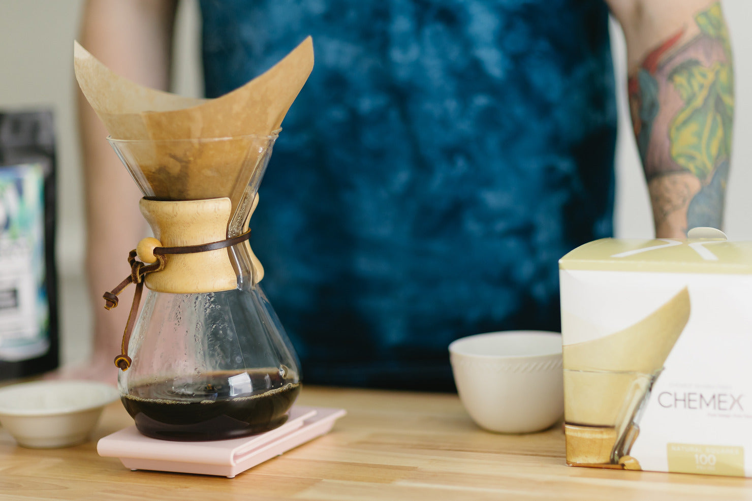 How to Brew a Pour Over with a Chemex