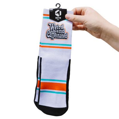 Weird &amp; Caffeinated Socks