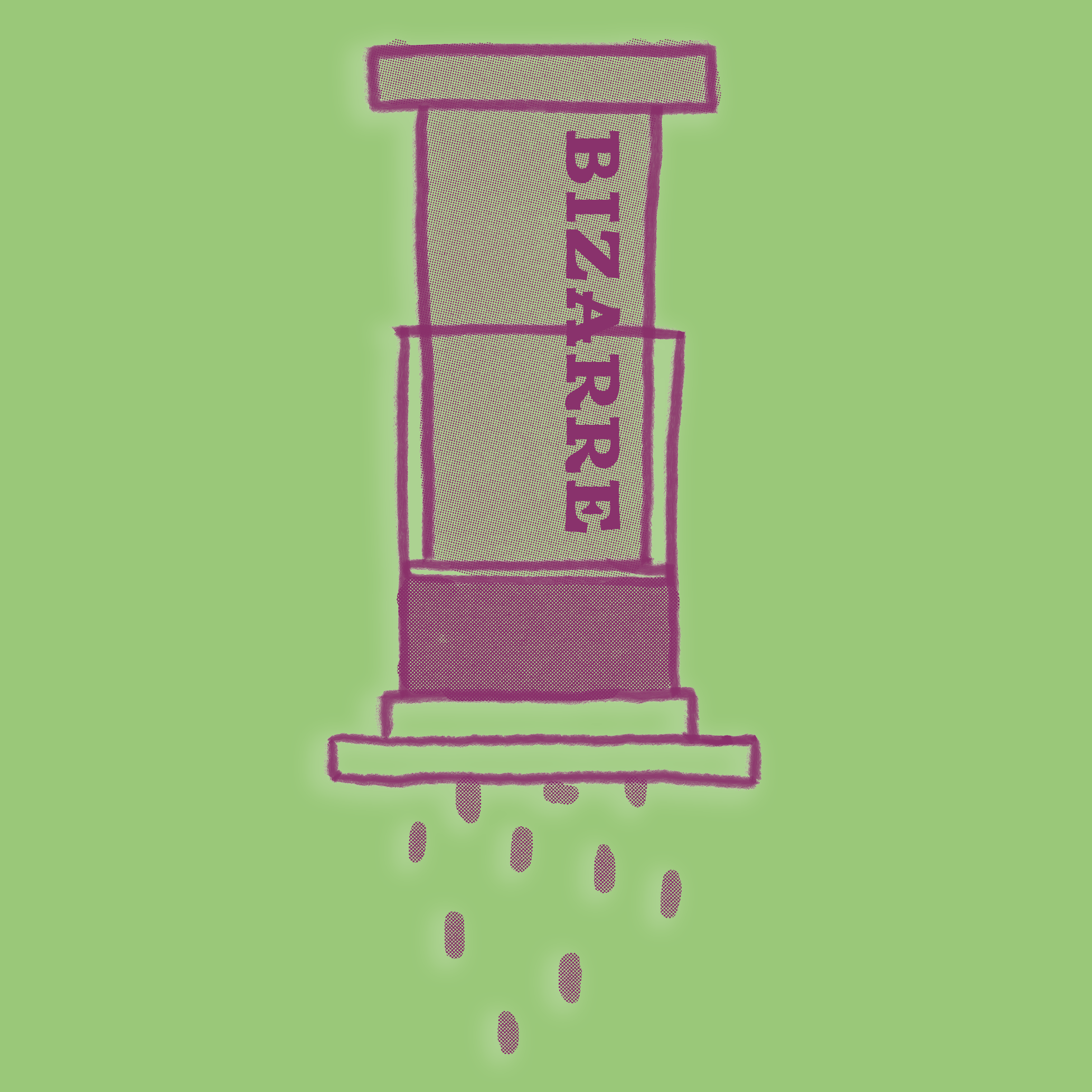 Bizarre Coffee "How to Brew coffee with an AeroPress" Brew Guide.