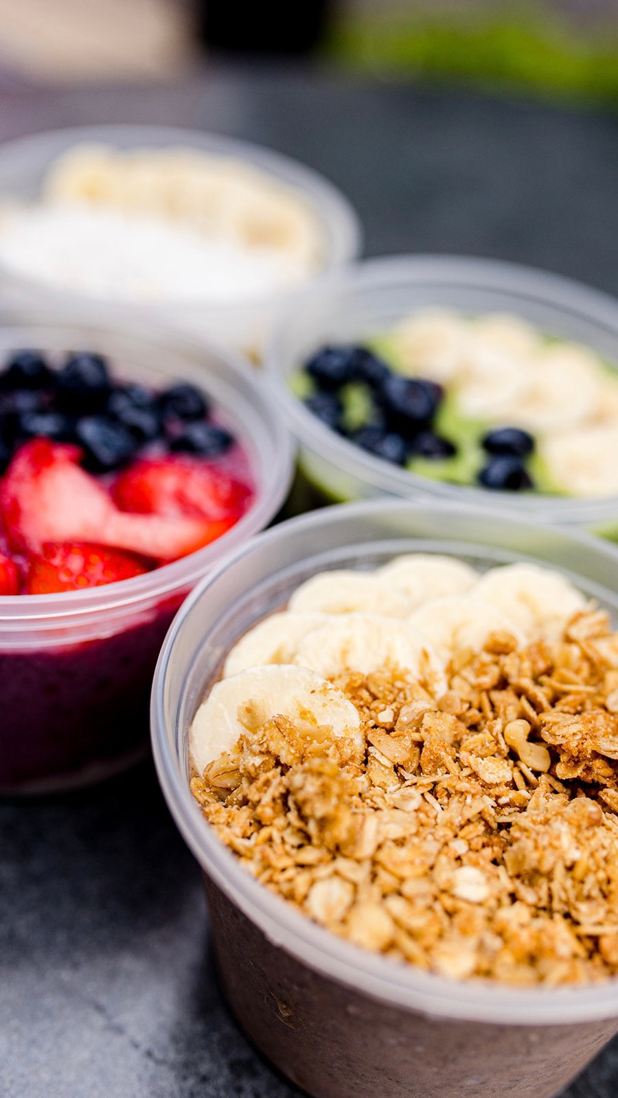 Smoothie bowls.