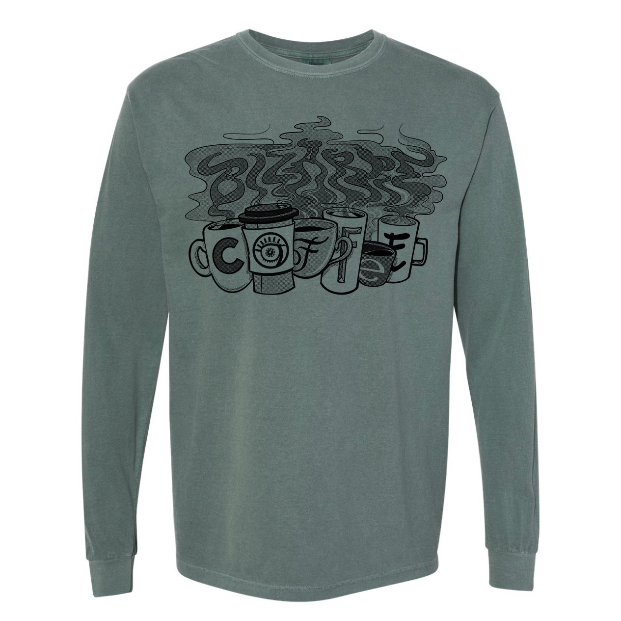 Steamy Sips Long Sleeve Tee