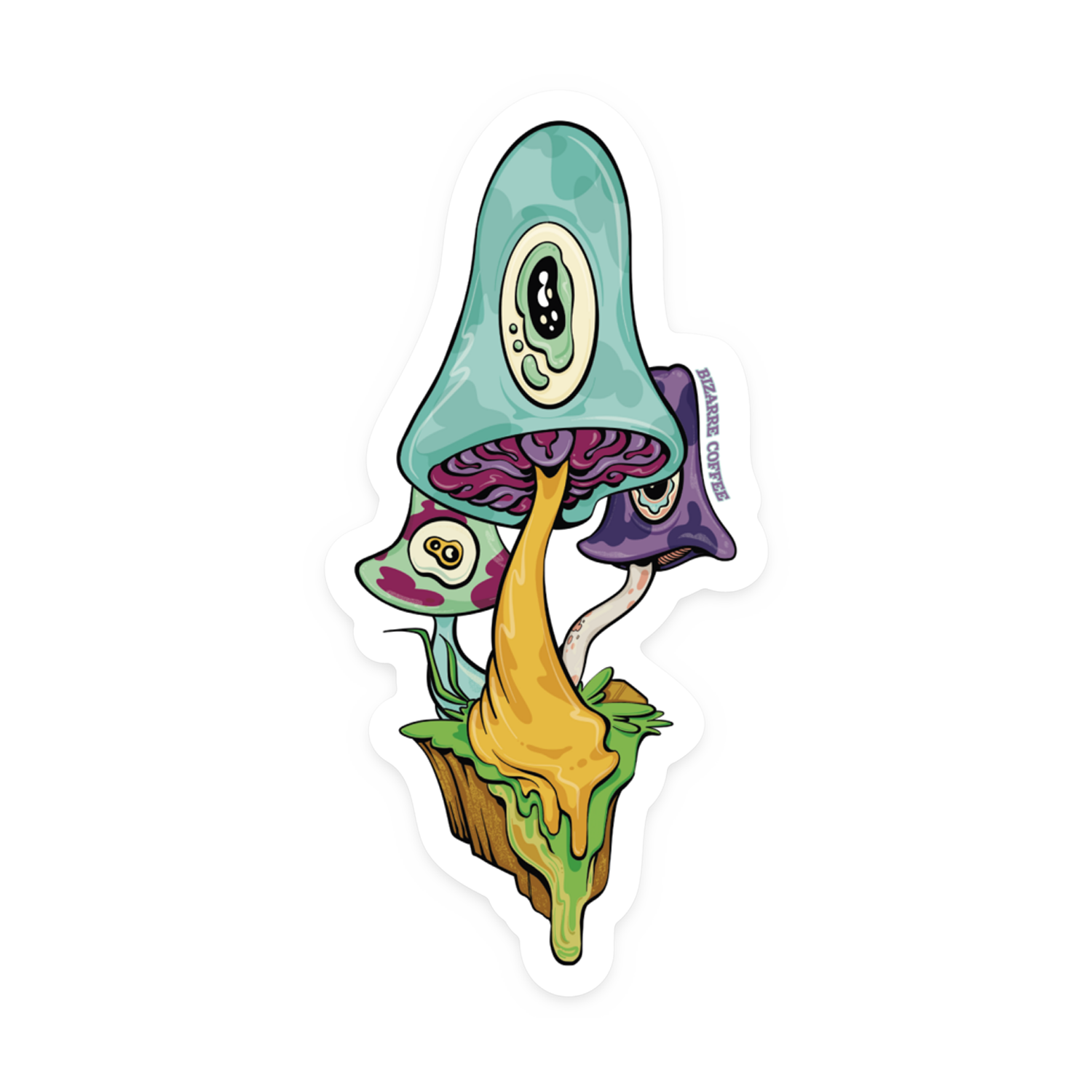 Shroom Trip Sticker