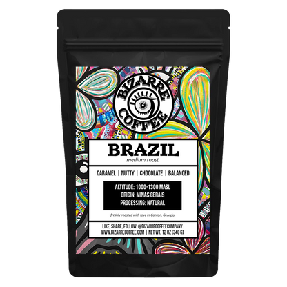 Brazil Medium Roast Coffee Bizarre Coffee.