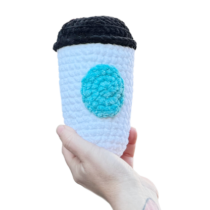 Crochet Coffee Cups - Handmade by Sarah Wilson from Swillybug