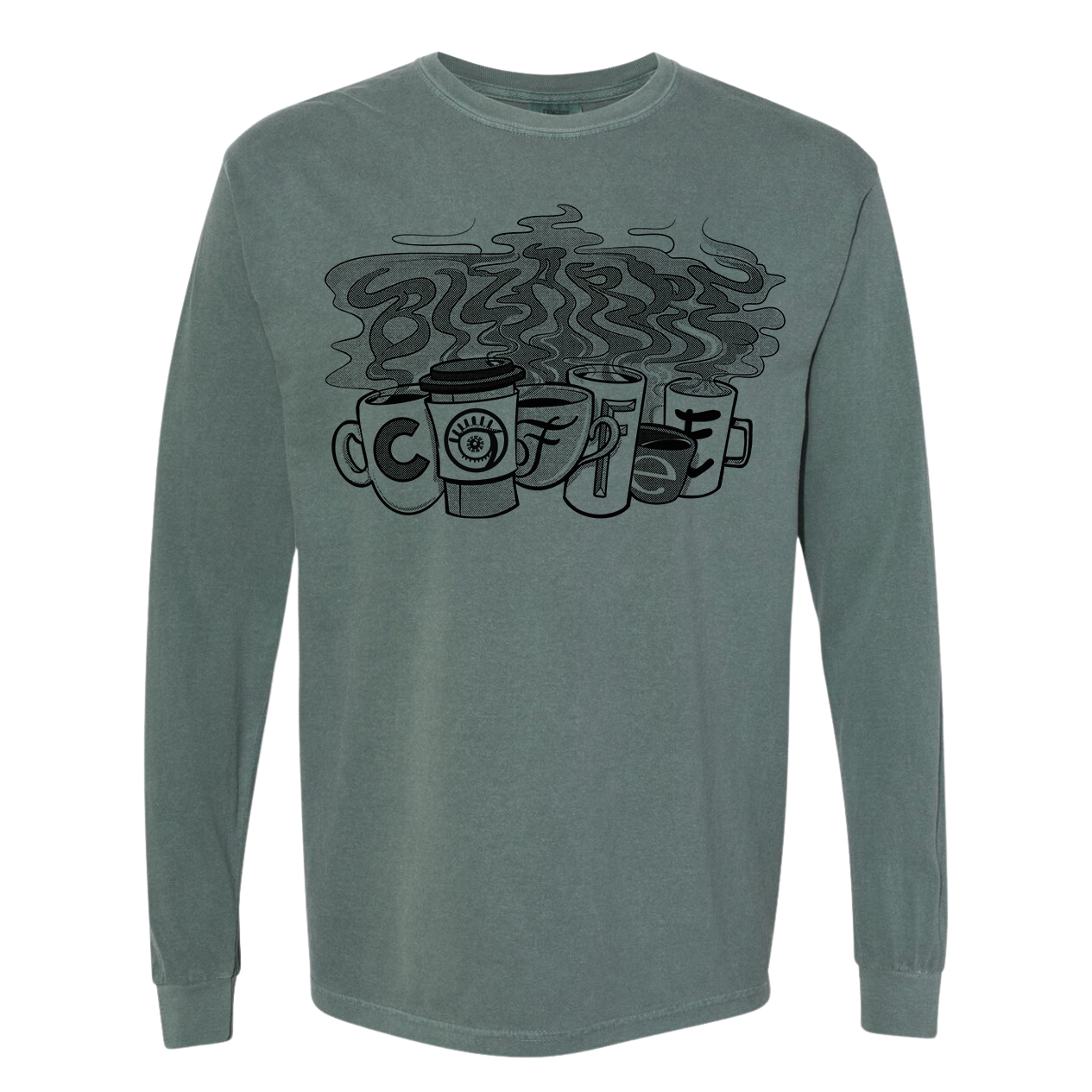 Steamy Sips Long Sleeve Tee